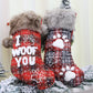 Dog Christmas stocking