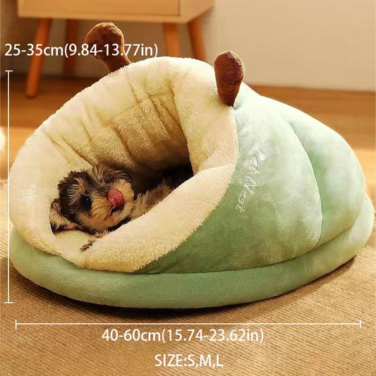 Breathable Pet Slipper Shaped Bed